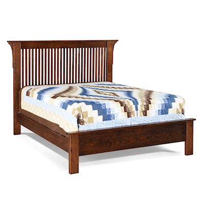 Archbold Furniture Franklin Queen Spindle Bed