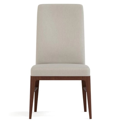 Mid-Century Modern Tall Upholstered Side Chair