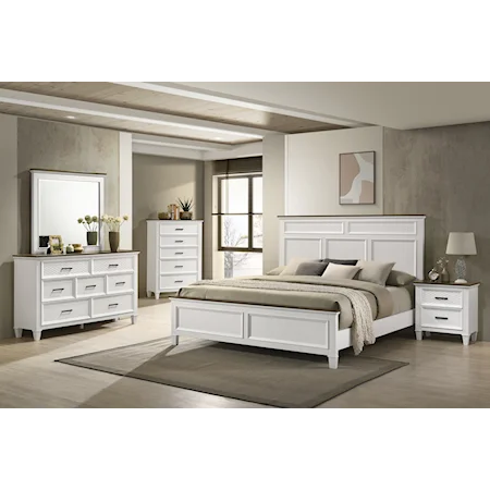 Everdeen Transitional 5-Piece Bedroom Set - Queen