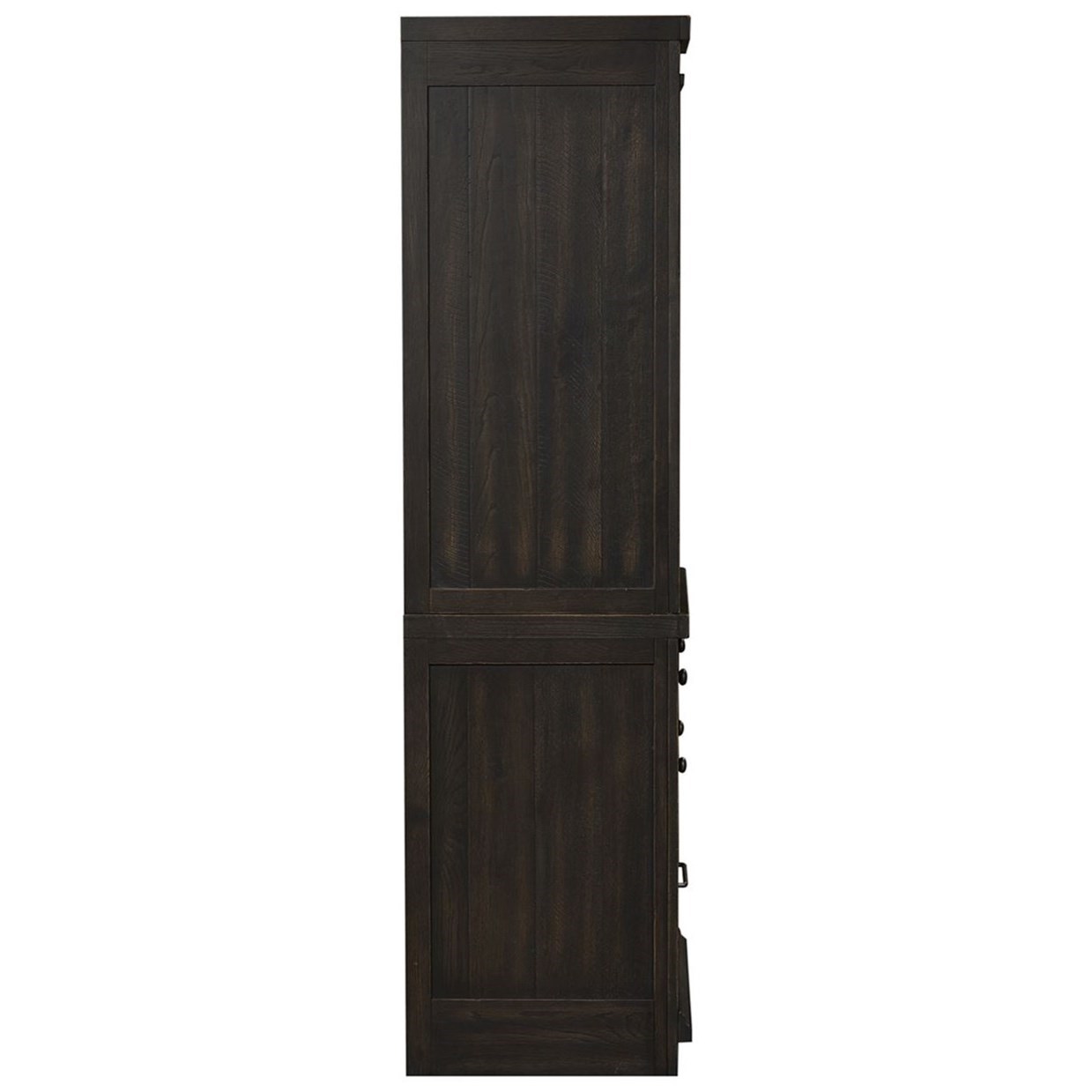 2 Piece Hutch &amp; Cabinet Set