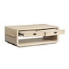 Magnussen Home Sunset Cove Occasional Tables 2-Drawer Cocktail Table