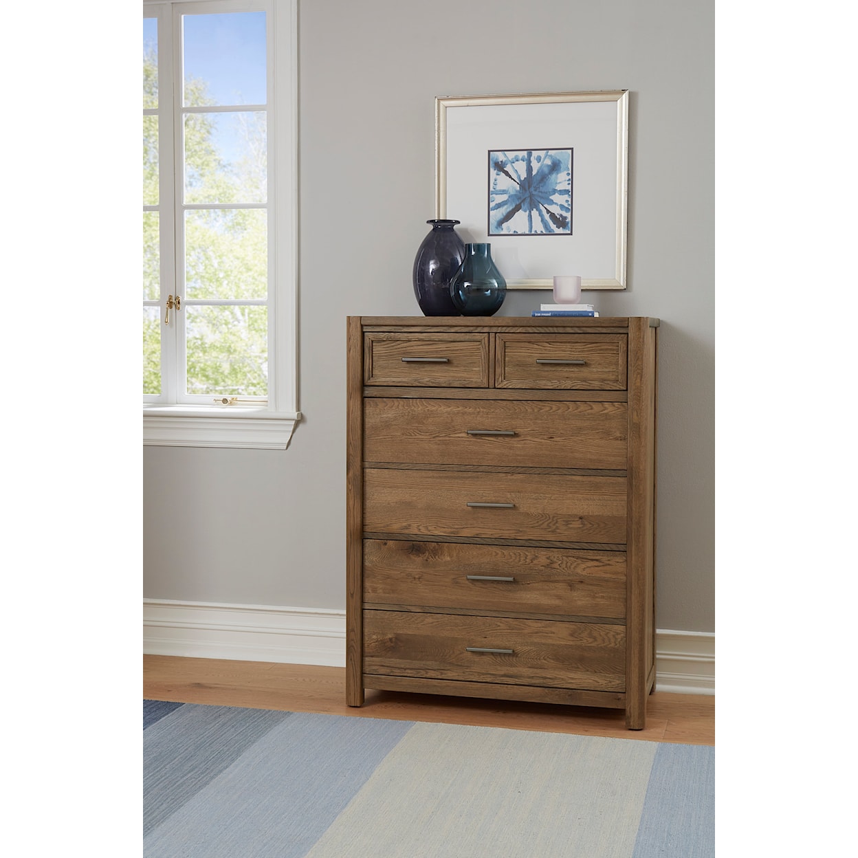 Vaughan Bassett Crafted Oak - Natural Oak Chest of Drawers