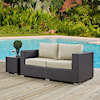 Modway Convene Outdoor Loveseat