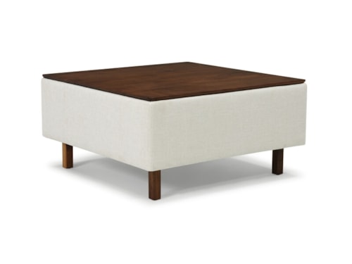 Brookes Ottoman with Table Top