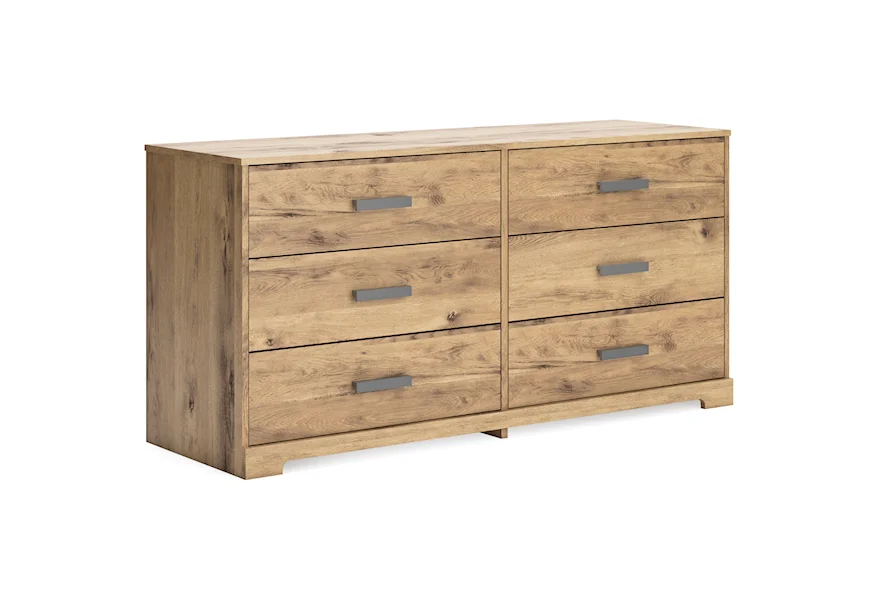 Larstin 6-Drawer Dresser by Signature Design by Ashley at VanDrie Home Furnishings