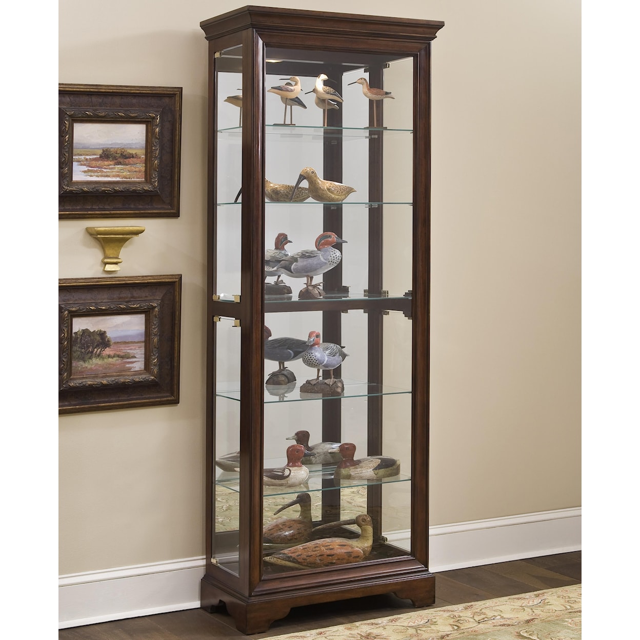 Pulaski Furniture Curios Living Room Curio Cabinet