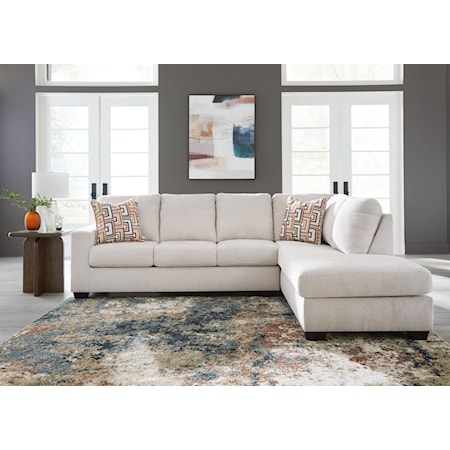 2-Piece Sectional With Chaise