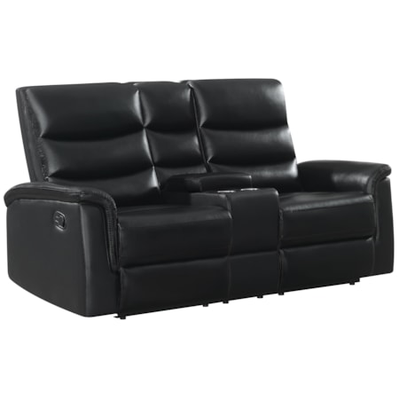 Dario Channeled Back Motion Loveseat