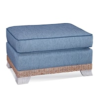 Coastal Accent Ottoman