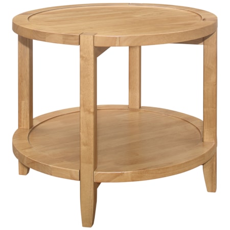 Camillo Side End Table Maple