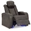 Ashley Furniture Signature Design Fyne-Dyme Power Recliner