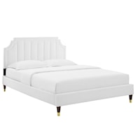 Performance Velvet Twin Platform Bed