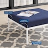 Modway Harmony Outdoor Aluminum Ottoman