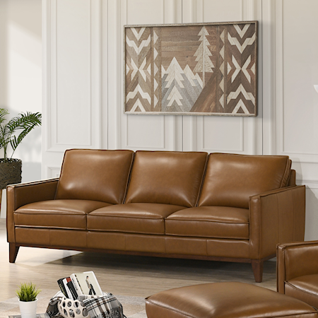 Decorate A Leather Couch With Pillows l Florida Leather Gallery