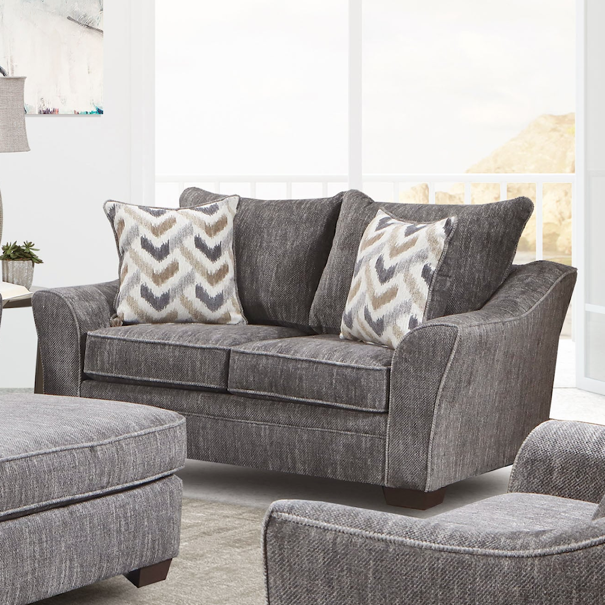 Behold Home BH1039 Shuman Loveseat