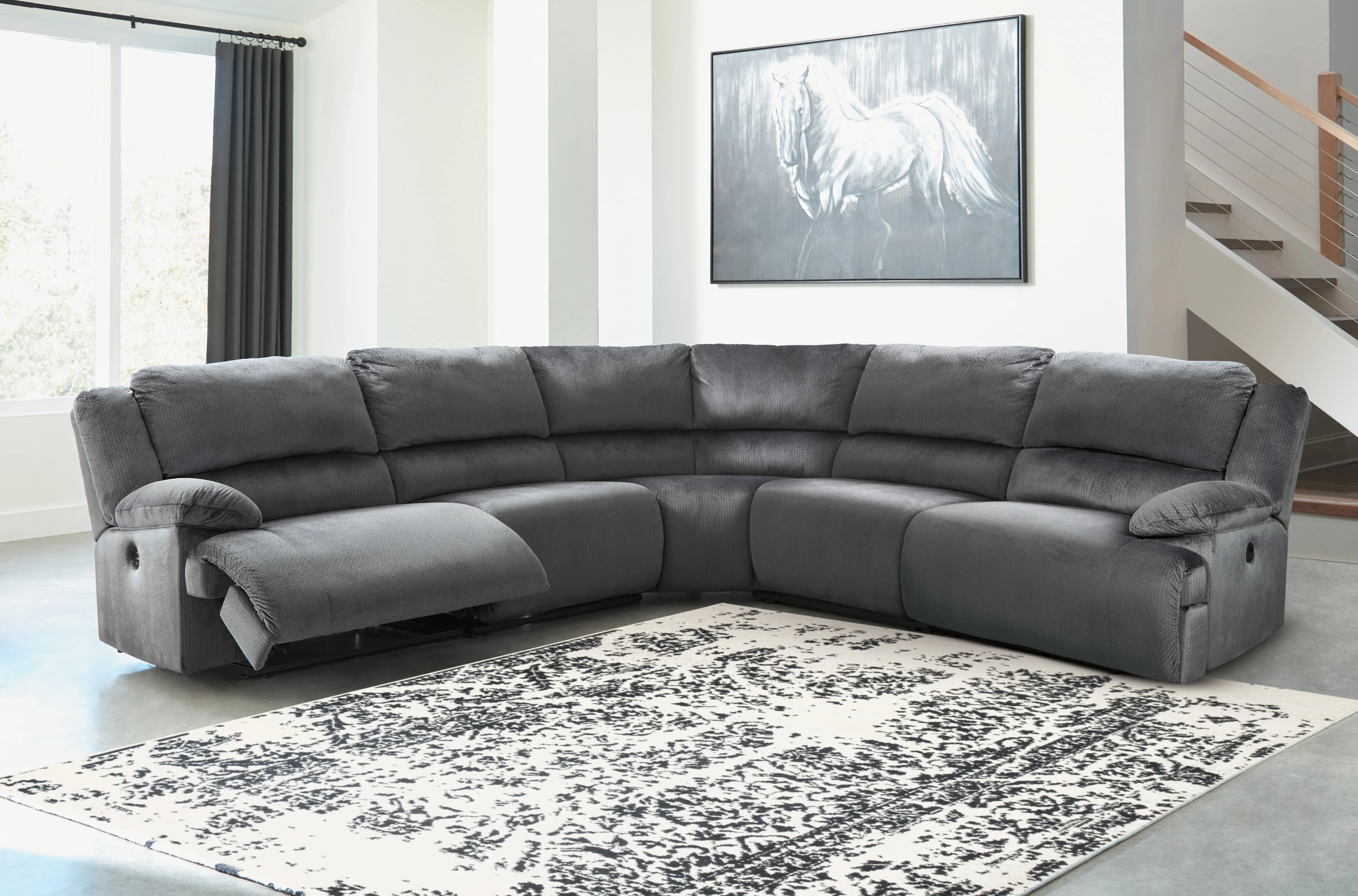 Signature Design by Ashley Clonmel 36505S17 5Piece Power Reclining