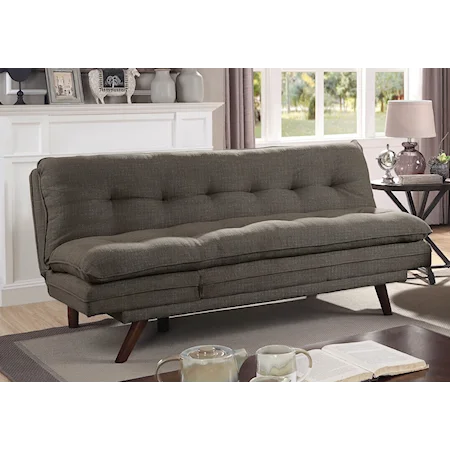 Mid-Century Modern Futon Sofa