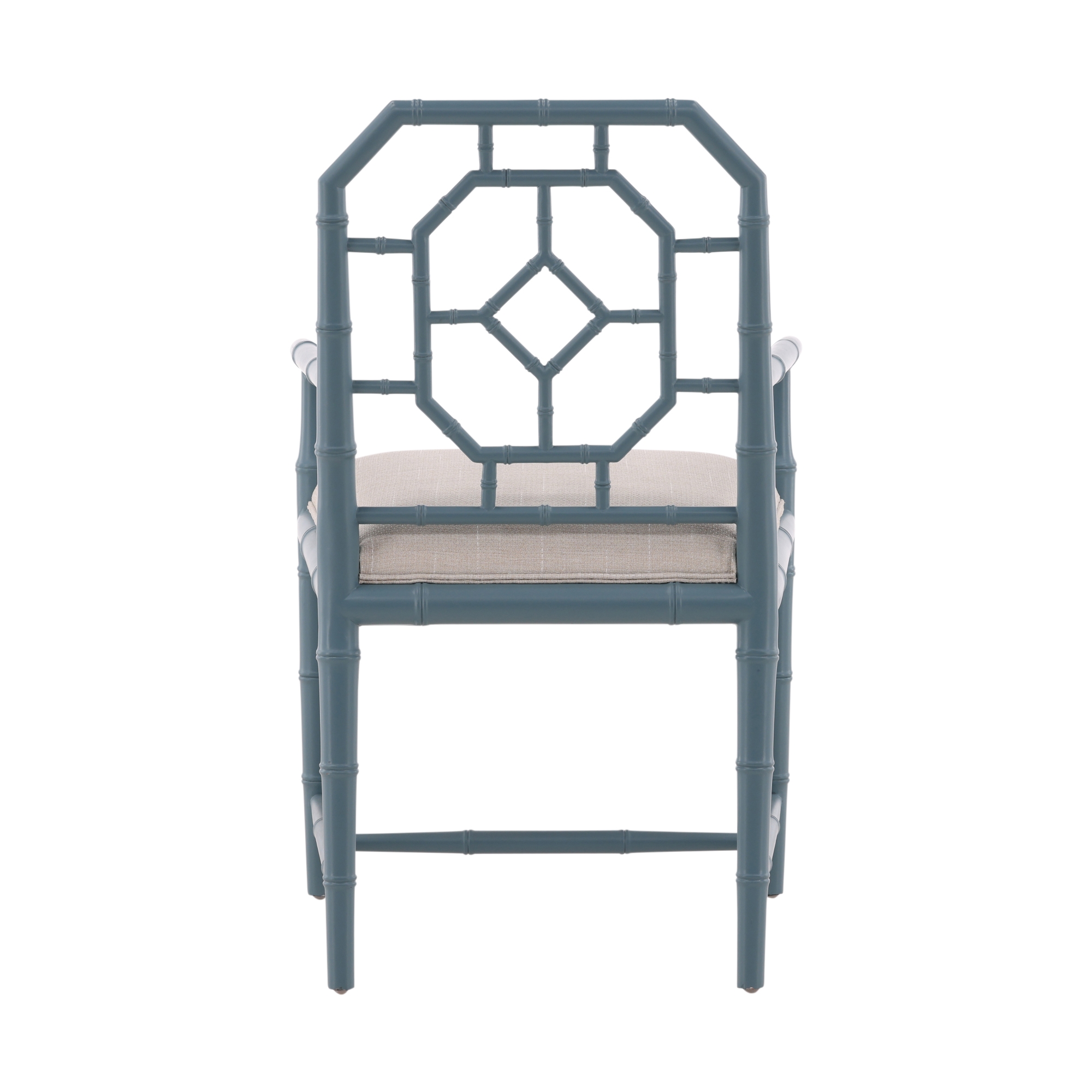 Arm Chair with Upholstered Seat