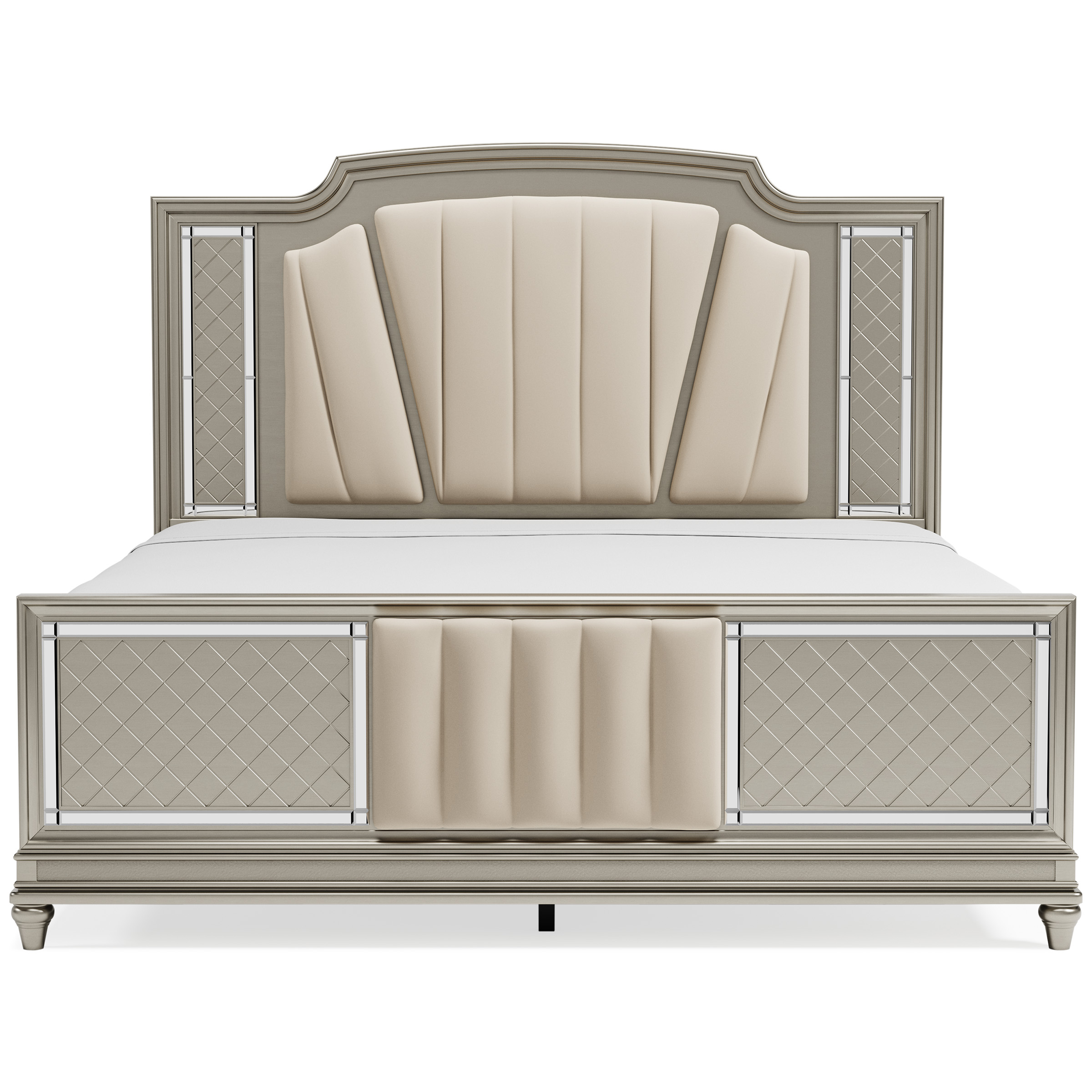 Signature Design by Ashley Chevanna King Upholstered Panel Bed