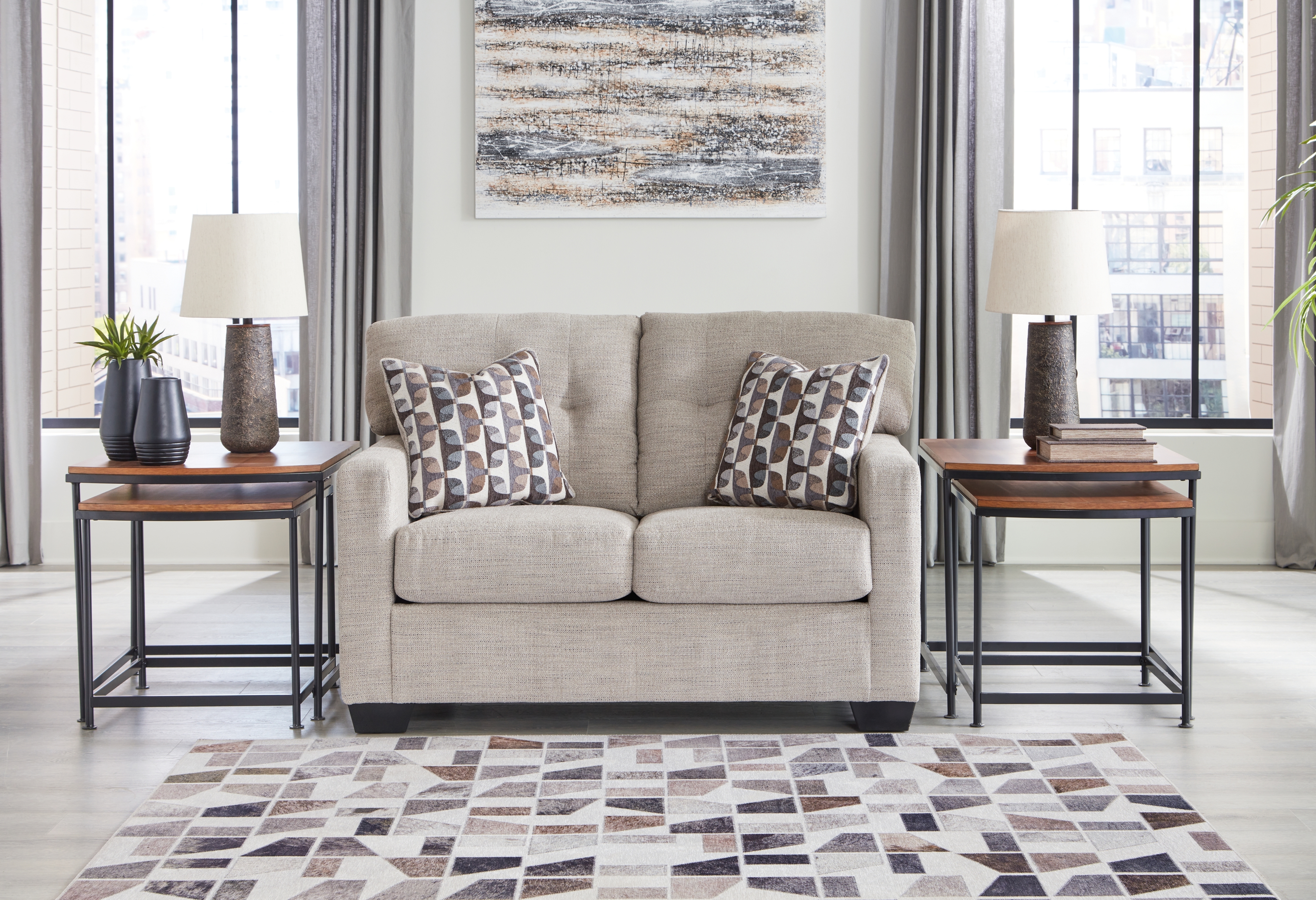Signature Design by Ashley Mahoney Living Room Set