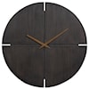 Signature Design by Ashley Furniture Wall Art Pabla Black Wall Clock