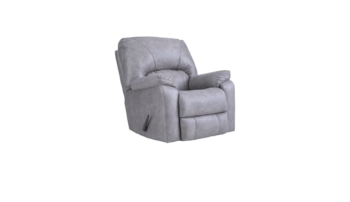 Grey Manual Recliner