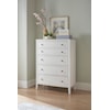 Aspenhome Charlotte Tall 5-Drawer Bedroom Chest