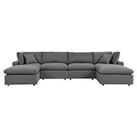 Outdoor 6-Piece Sectional Sofa