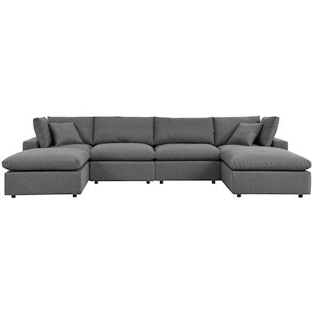 Outdoor 6-Piece Sectional Sofa