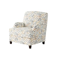 Accent Chair with English Arms