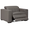 Signature Design by Ashley Texline Power Recliner w/ Adj Headrest