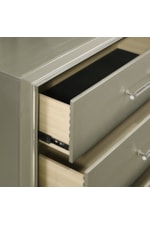 New Classic Lumina Glam 6-Drawer Dresser