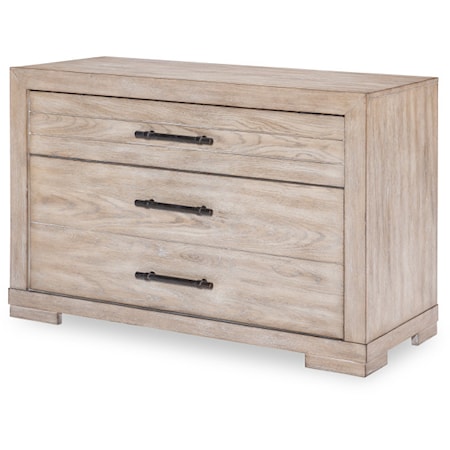 Contemporary Home Office Credenza with File Drawer