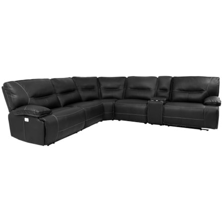6-Piece Power Reclining Sectional Sofa