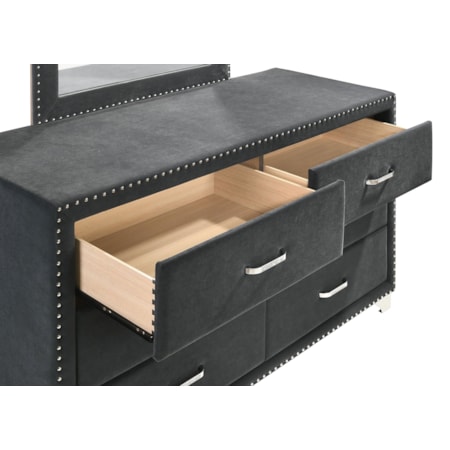 6-drawer Dresser w/ Mirror