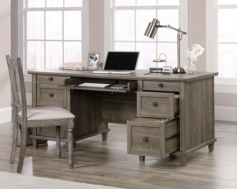 7-Drawer Executive Desk