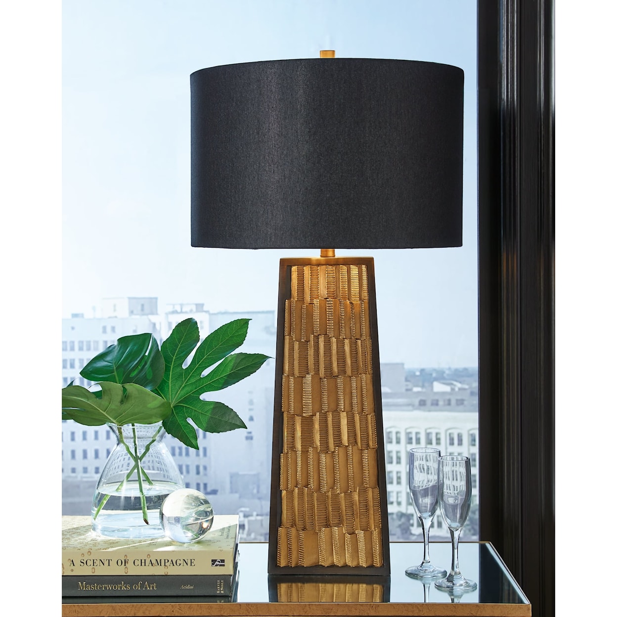 Signature Design by Ashley Dairson Poly Table Lamp