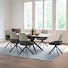 Armen Living Alora / Maverick Dining Set