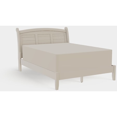 Queen Arched Panel Bed with Low Rails