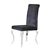Global Furniture D858 Velvet Dining Chair