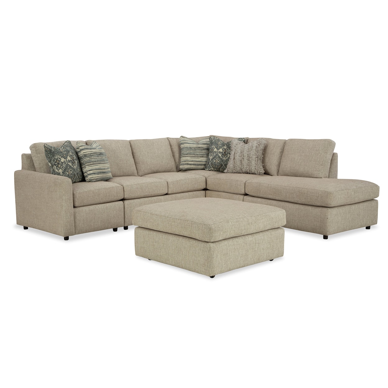 Craftmaster 738050 4-Piece Sectional Sofa