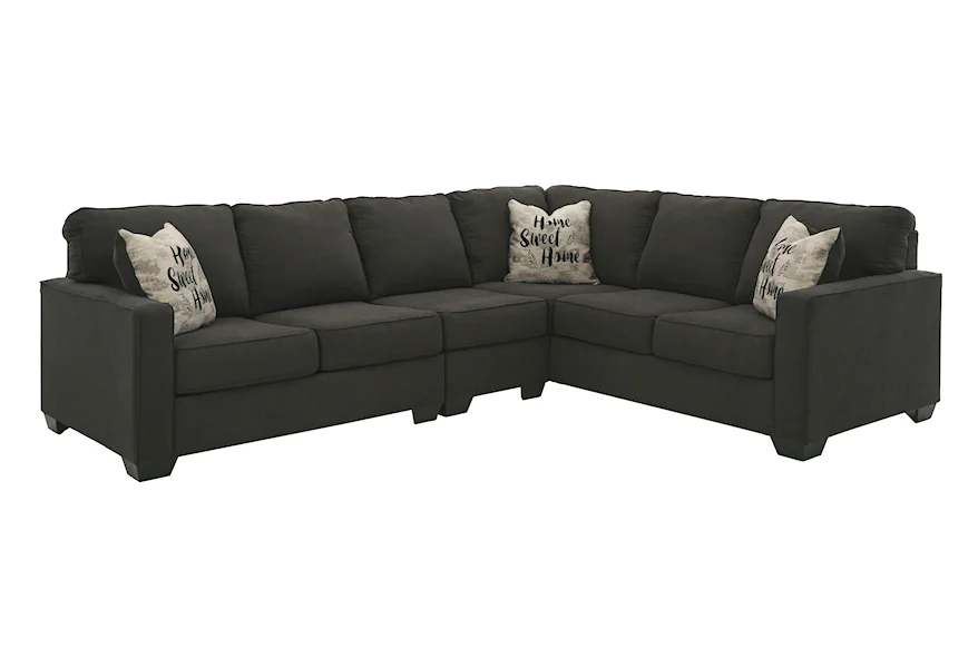 Lucina 3-Piece Sectional by Signature Design by Ashley at Furniture Fair - North Carolina