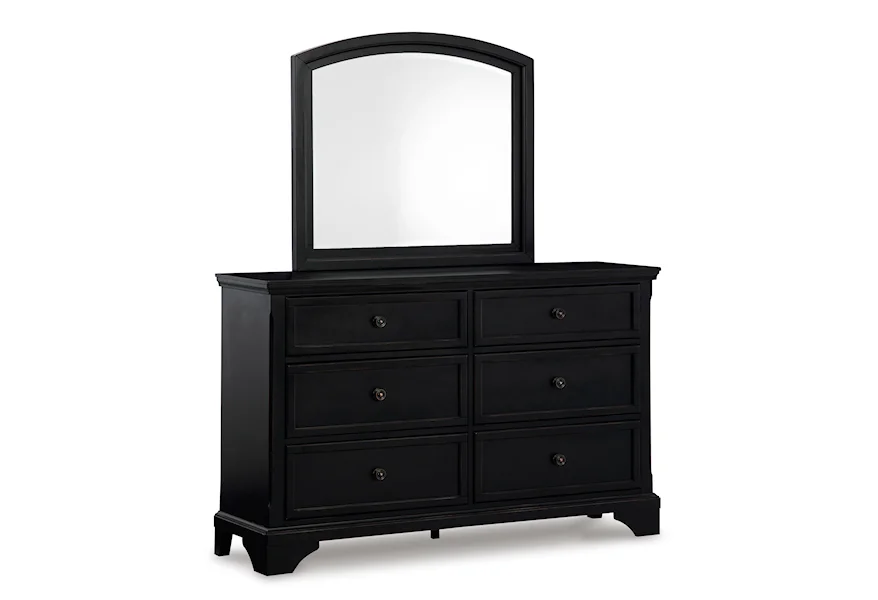 Chylanta Dresser and Mirror by Signature Design by Ashley at Furniture Fair - North Carolina