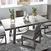 Liberty Furniture Modern Farmhouse Trestle Table