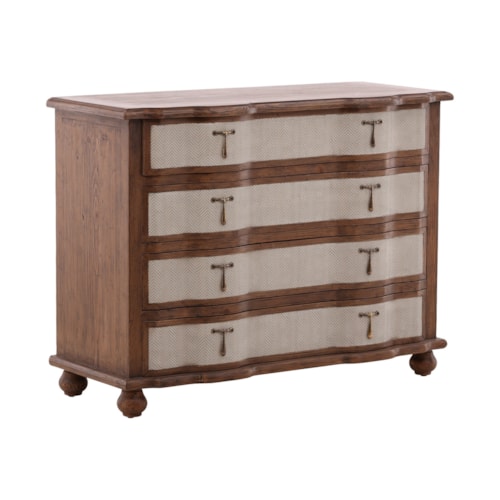 Traditional 4-Drawer Storage Chest