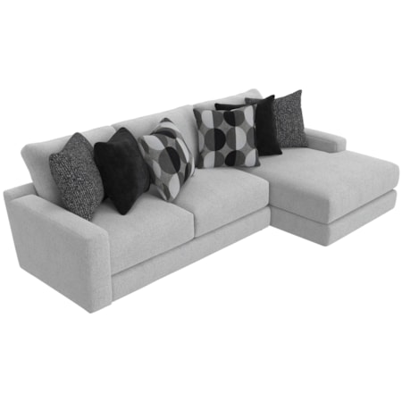 2-Piece Sectional Sofa with Chaise