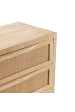 Crestview Collection Biscayne Coastal 3-Drawer Chest