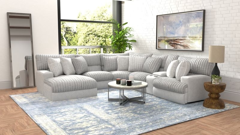 Catnapper Abraxas 6-Piece Power Reclining Sectional Sofa