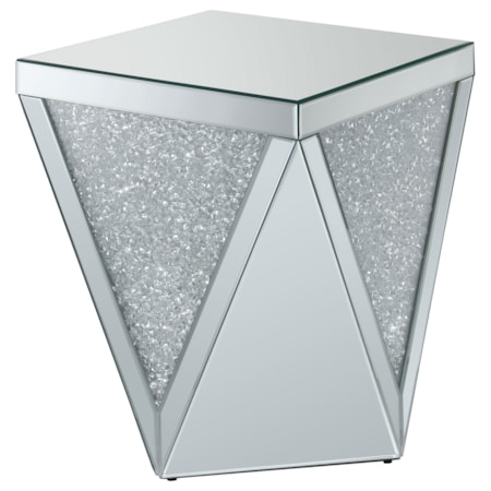 Amore Crystal Side End Table