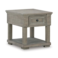 Transitional End Table